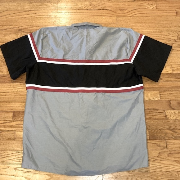 Bowling 🎳 Shirt Striped Short Sleeves Sz XXL - Picture 2 of 10